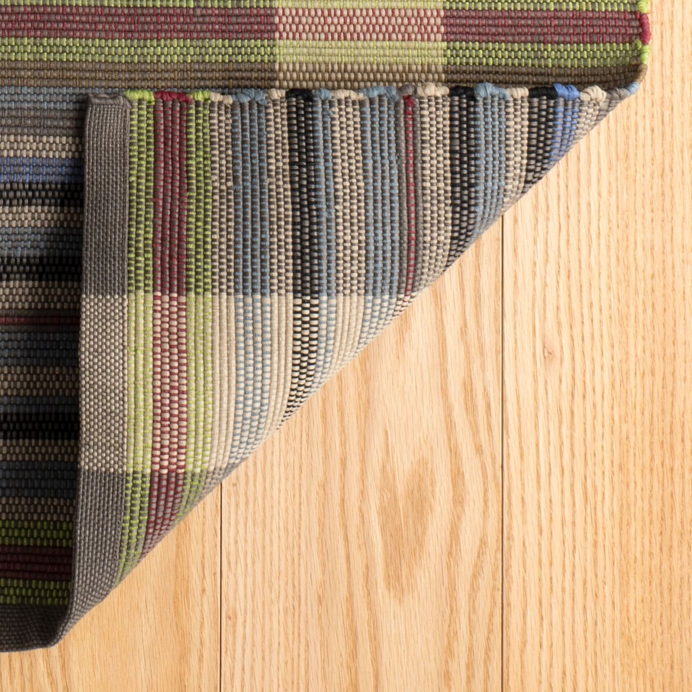 Swedish Rag Handwoven Indoor/Outdoor Rug - RDB223 - Runner-2.5x18