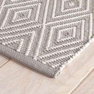 Diamond Fieldstone/Ivory Handwoven Indoor/Outdoor Rug - RDB255 - Runner-2.5x18