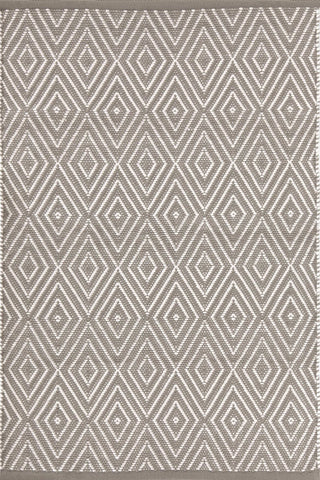 Diamond Fieldstone/Ivory Handwoven Indoor/Outdoor Rug - RDB255 - Runner-2.5x18
