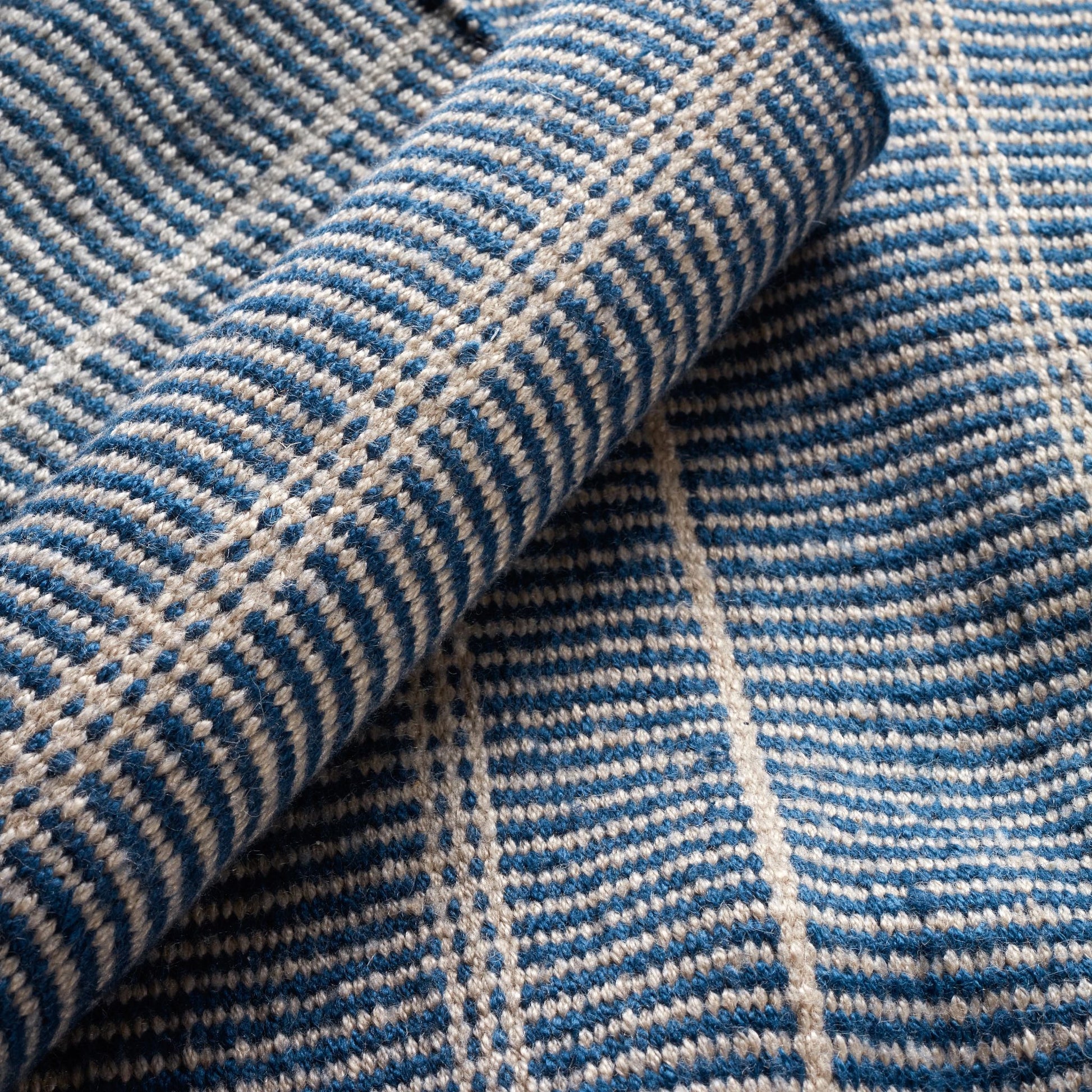 Samson Navy Handwoven Indoor/Outdoor Rug - RDB322 - 10x14
