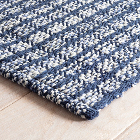 Coco Blue Handwoven Indoor/Outdoor Rug - RDB326 - 8.5x11