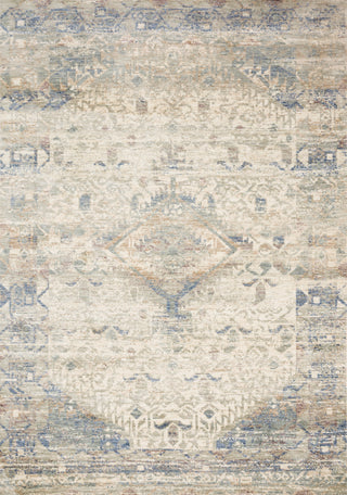 Revere Ivory / Blue Rug