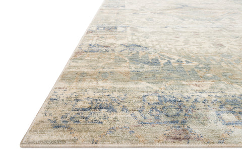 Revere Ivory / Blue 11'-6" x 15'-6" Area Rug - REV-06 - 11'-6" x 15'-6"