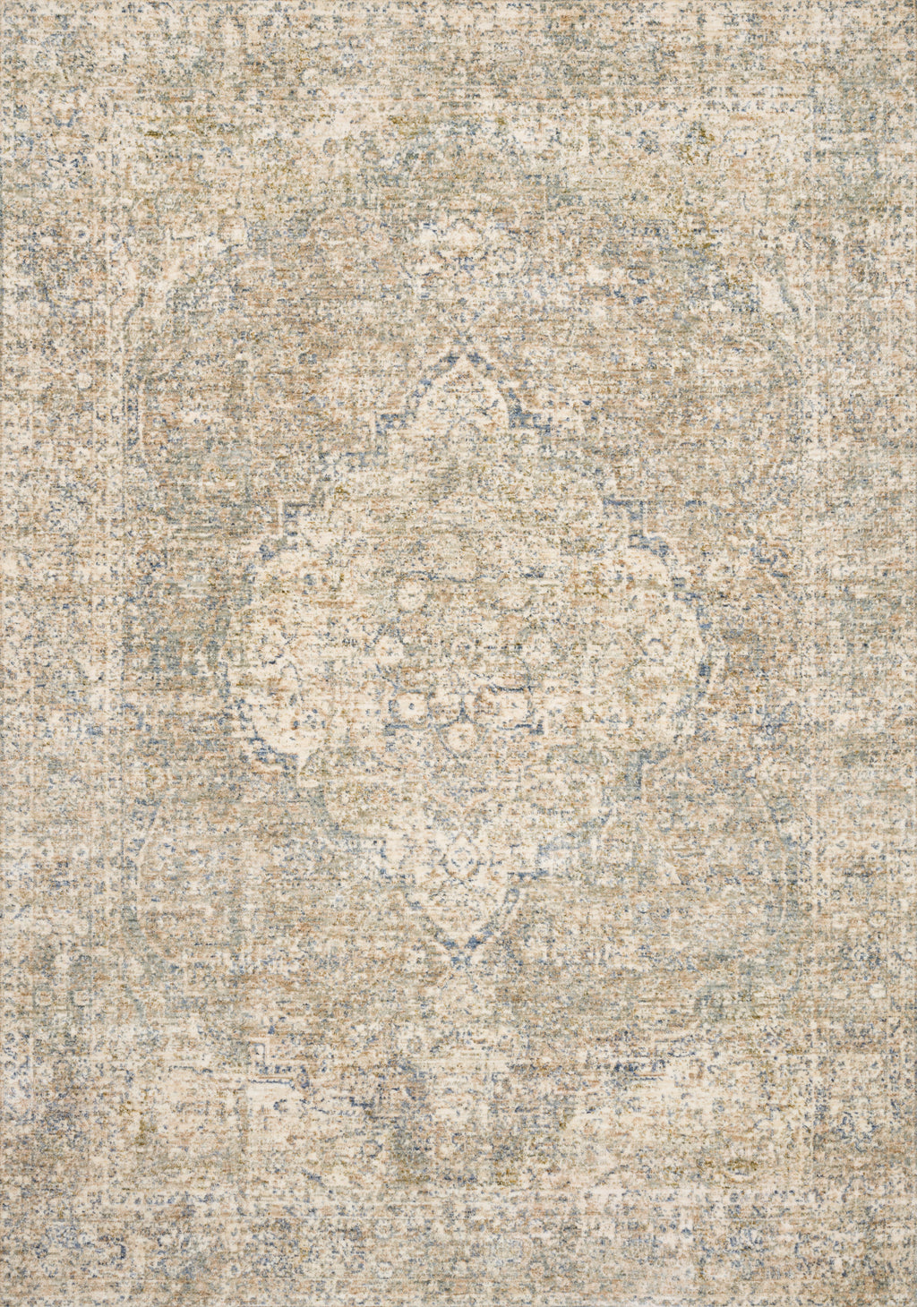 Revere Granite / Blue 11'-6" x 15'-6" Area Rug - REV-08 - 11'-6" x 15'-6"