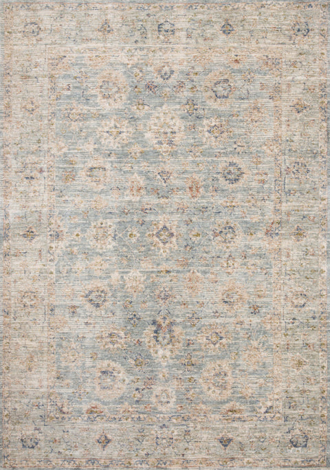 Revere Light Blue / Multi 11'-6" x 15'-6" Area Rug - REV-09 - 11'-6" x 15'-6"