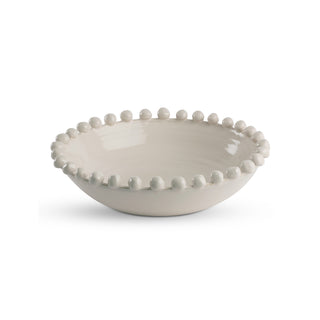 Riley Ceramic Bowl, White