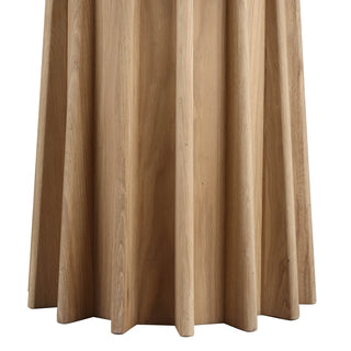 Fluted Entry or Dining Table