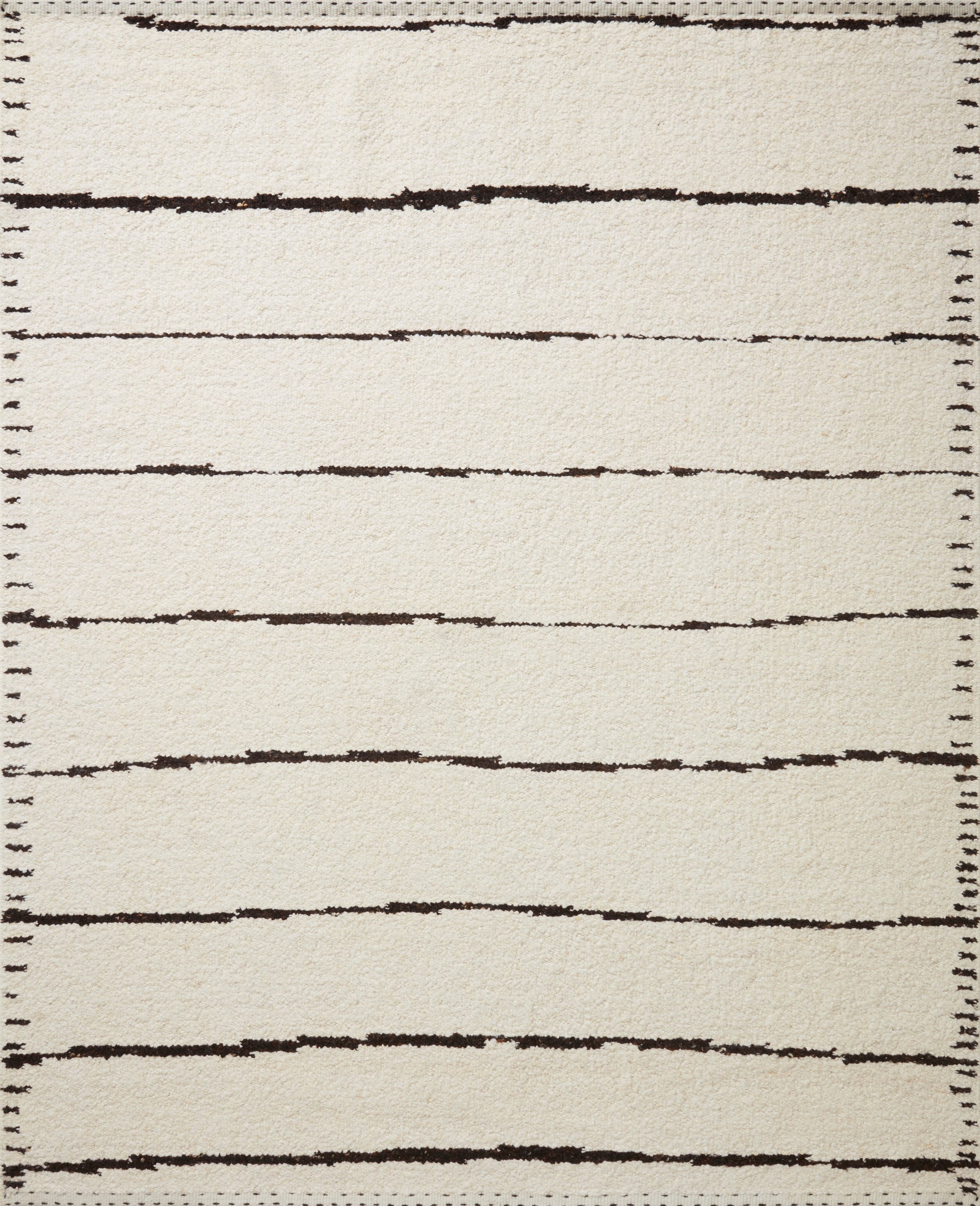 Roman Ivory / Black 11'-6" x 15' Area Rug - ROM-05 - 11'-6" x 15'