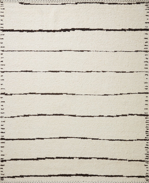 Roman Ivory / Black 11'-6" x 15' Area Rug - ROM-05 - 11'-6" x 15'