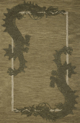 Brigette Romanek x Loloi Romi Green / Forest Rug
