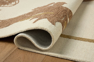 Brigette Romanek x Loloi Romi Ivory / Spice Rug