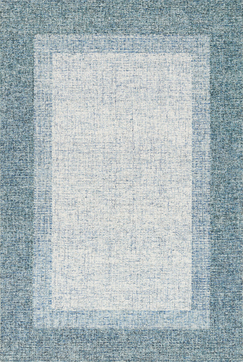 Rosina Aqua 11'-6" x 15' Area Rug - ROI-01 - 11'-6" x 15'