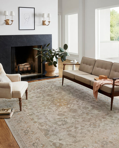 Chris Loves Julia x Loloi, Rosemarie Ivory / Natural Rug