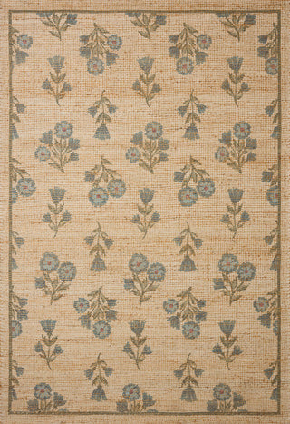 Chris Loves Julia x Loloi Rue Moss / Blue Rug