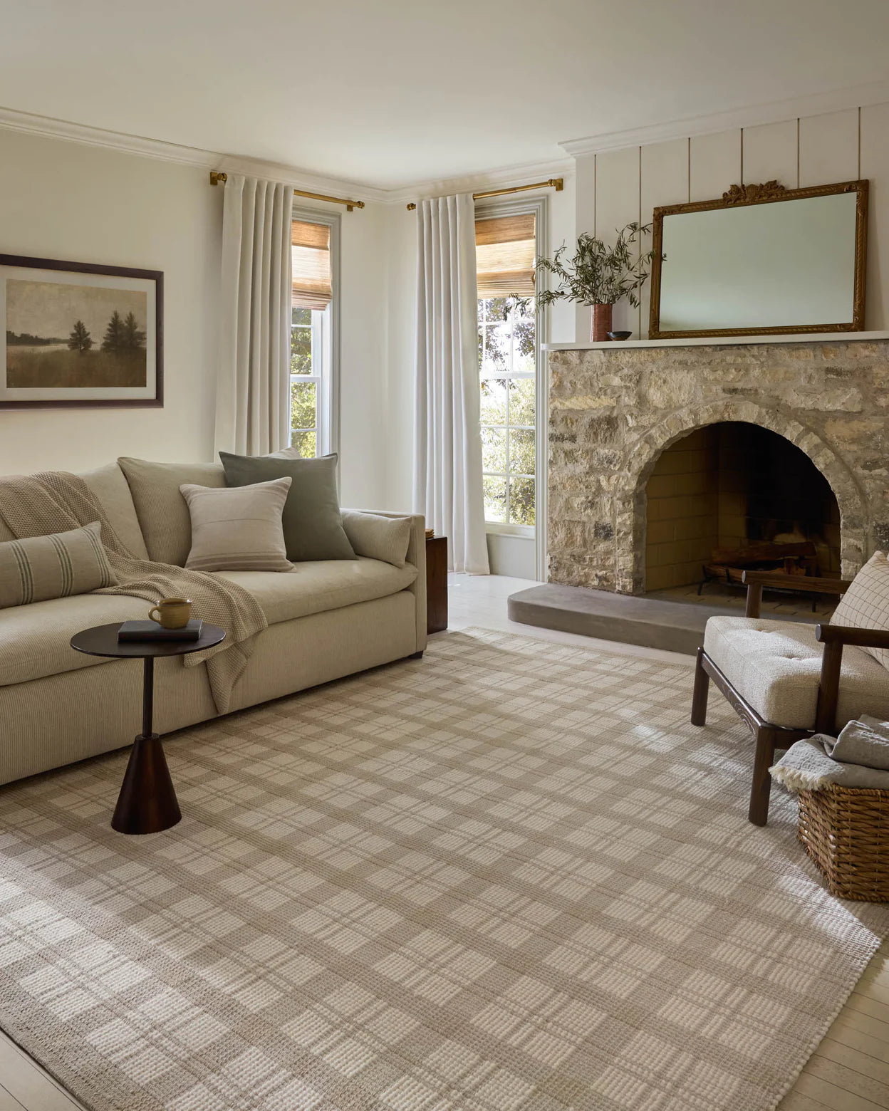 Magnolia Home by Joanna Gaines x Loloi Ryder Beige / Ivory Rug