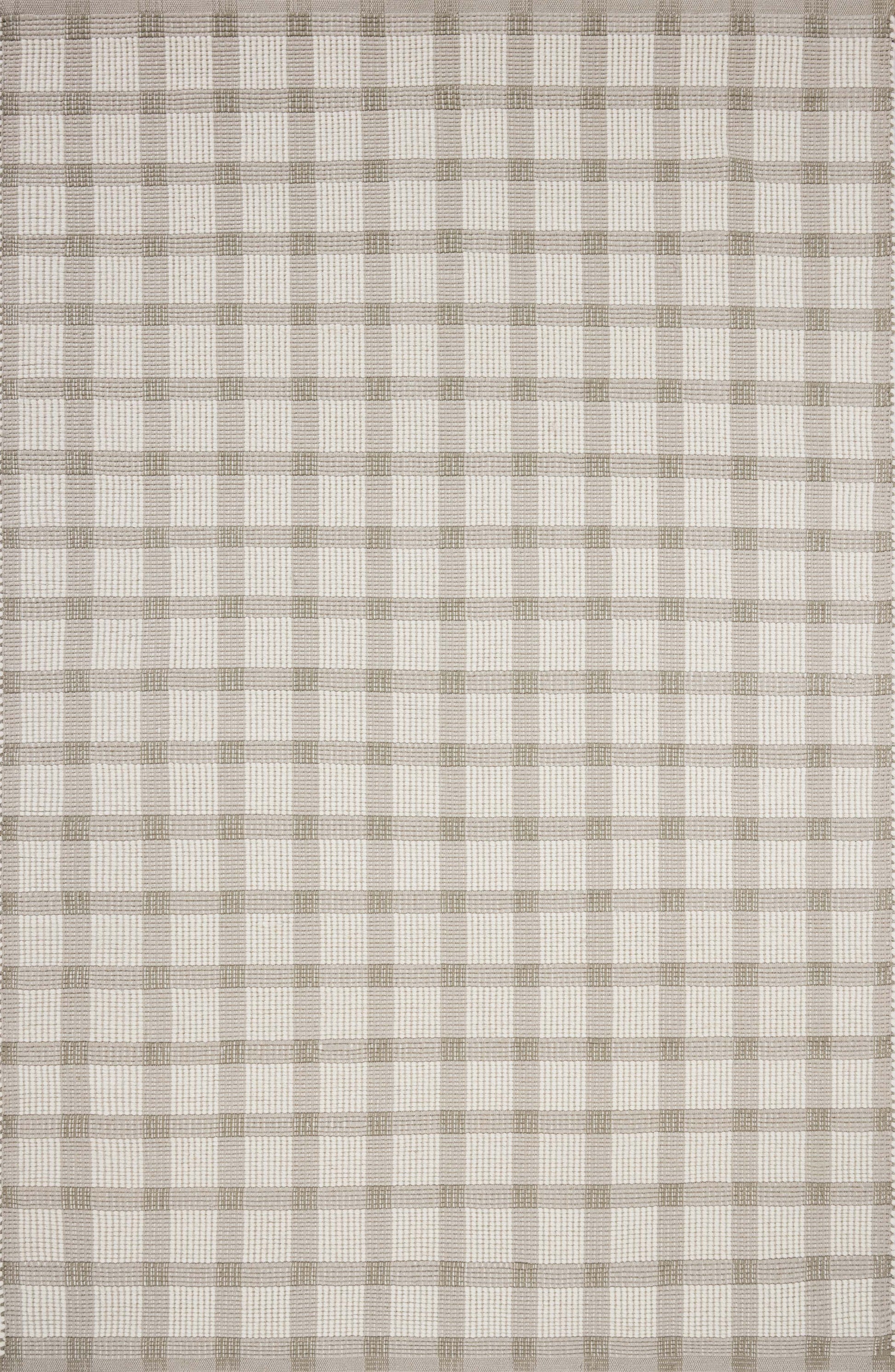 Magnolia Home by Joanna Gaines x Loloi Ryder Stone / Ivory 9'-3" x 13' Area Rug - RYD-02 - 9'-3" x 13'