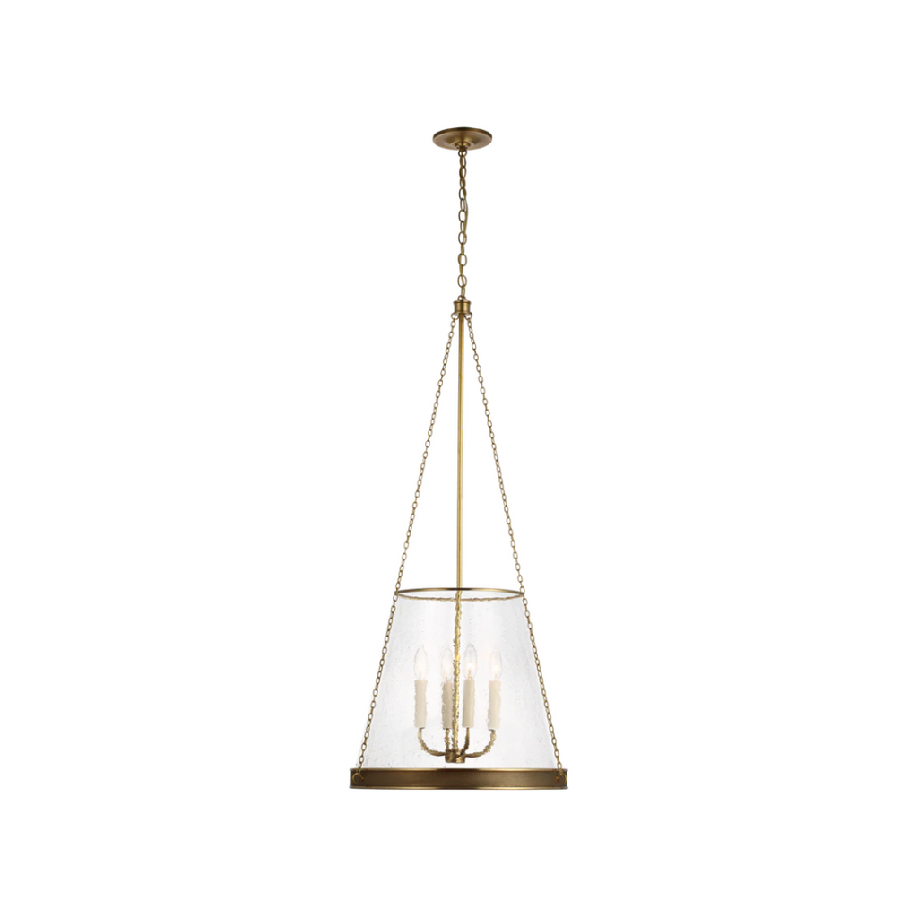Reese Pendant, Clear Glass