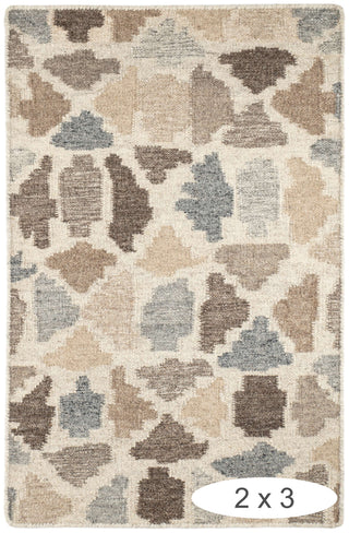 Rufus Stone Kilim Natural Handwoven Wool Rug - DA1987 - 10x14