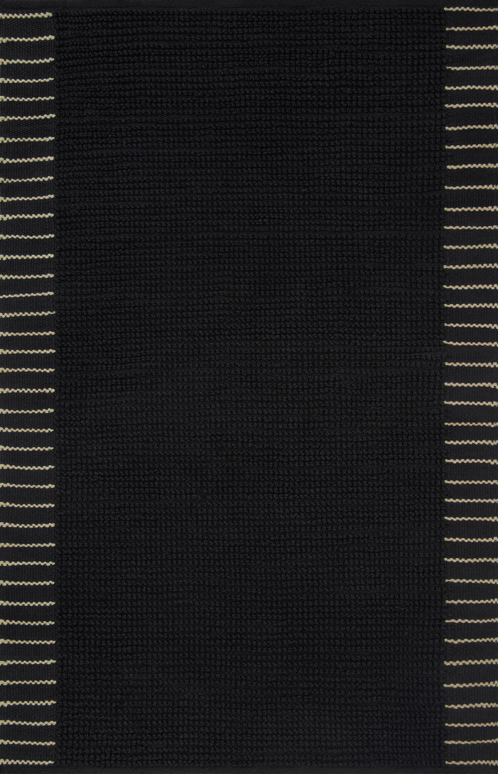Magnolia Home By Joanna Gaines x Loloi Sadie Black 9'-3" x 13' Area Rug - SAD-01 - 9'-3" x 13'