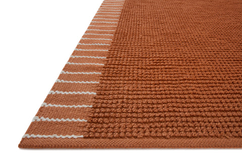 Magnolia Home By Joanna Gaines x Loloi Sadie Terracotta 9'-3" x 13' Area Rug - SAD-01 - 9'-3" x 13'