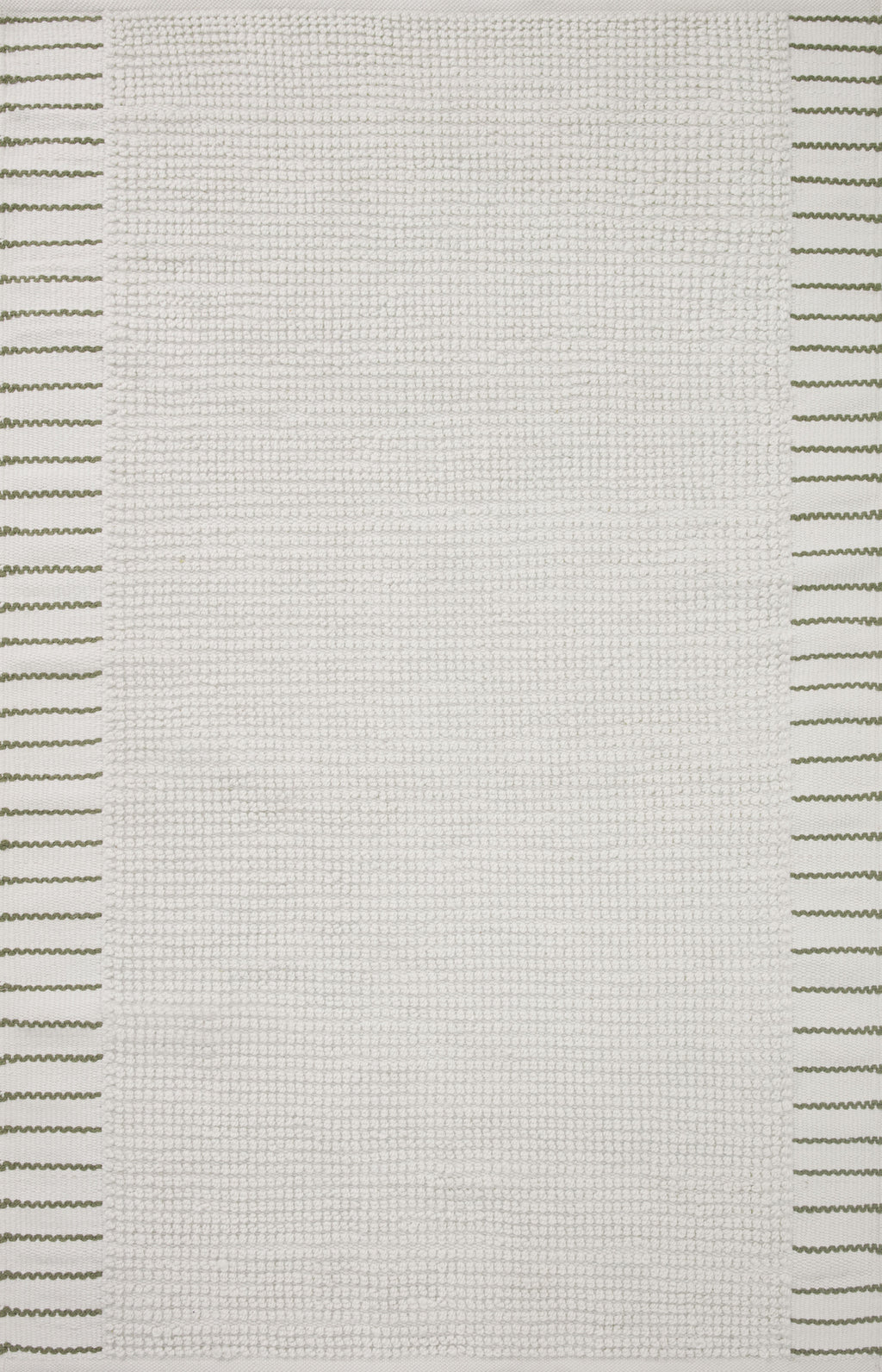 Magnolia Home By Joanna Gaines x Loloi Sadie White 9'-3" x 13' Area Rug - SAD-01 - 9'-3" x 13'