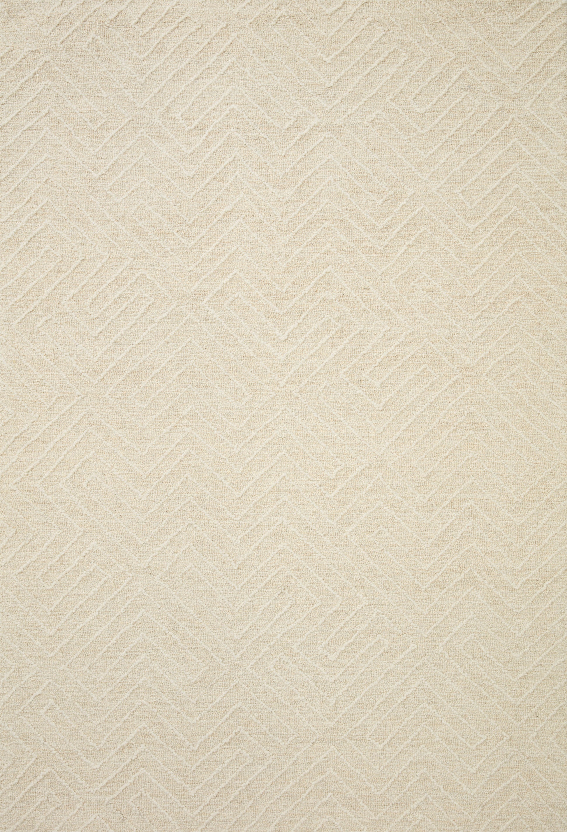 Magnolia Home By Joanna Gaines x Loloi Sarah Ivory 11'-6" x 15' Area Rug - SAR-03 - 11'-6" x 15'