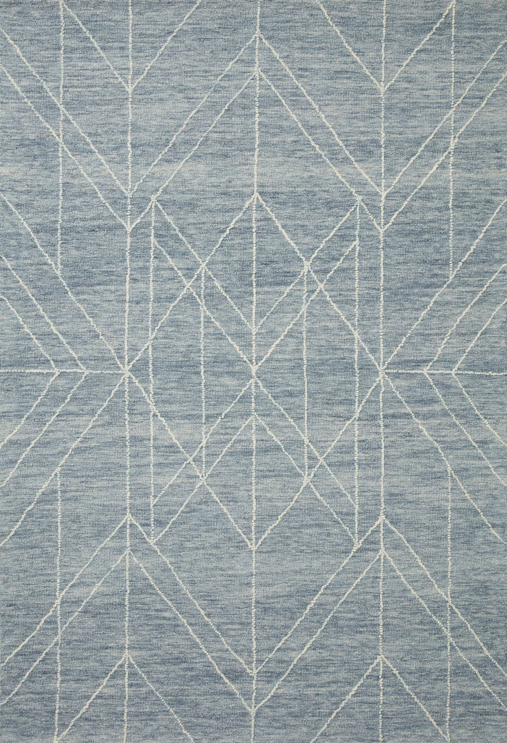 Magnolia Home By Joanna Gaines x Loloi Sarah Denim 11'-6" x 15' Area Rug - SAR-04 - 11'-6" x 15'
