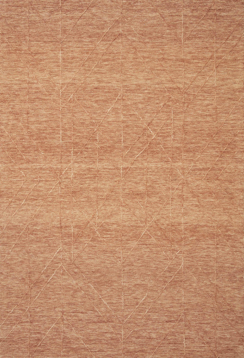 Magnolia Home By Joanna Gaines x Loloi Sarah Terracotta 11'-6" x 15' Area Rug - SAR-04 - 11'-6" x 15'