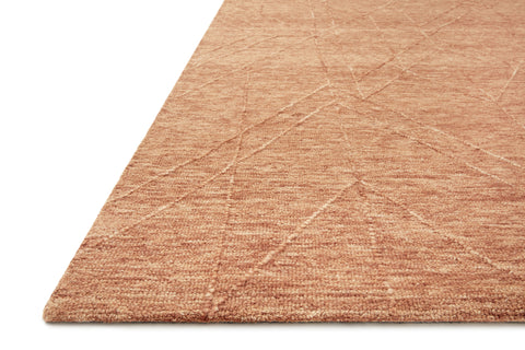 Magnolia Home By Joanna Gaines x Loloi Sarah Terracotta 11'-6" x 15' Area Rug - SAR-04 - 11'-6" x 15'