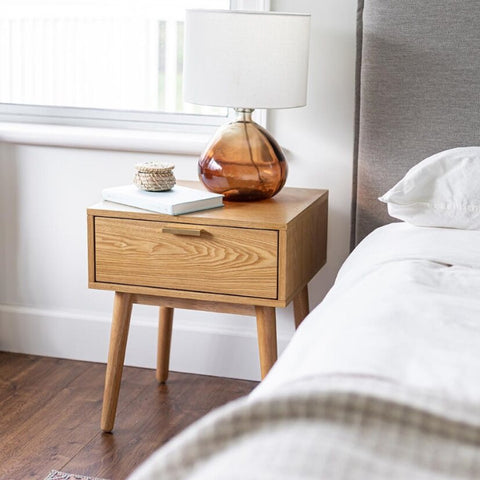 Blonde Oak Nightstand