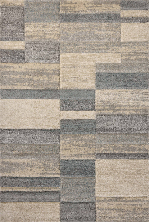 Silas Slate / Sand 9'-3" x 13' Area Rug - SLA-07 - 9'-3" x 13'