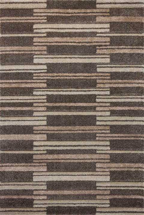 Silas Mocha / Champagne 9'-3" x 13' Area Rug - SLA-08 - 9'-3" x 13'