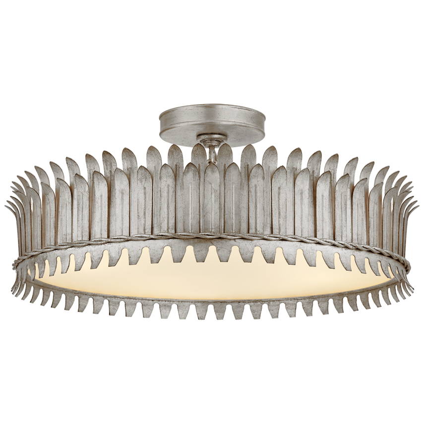 Leslie 21" Semi-Flush