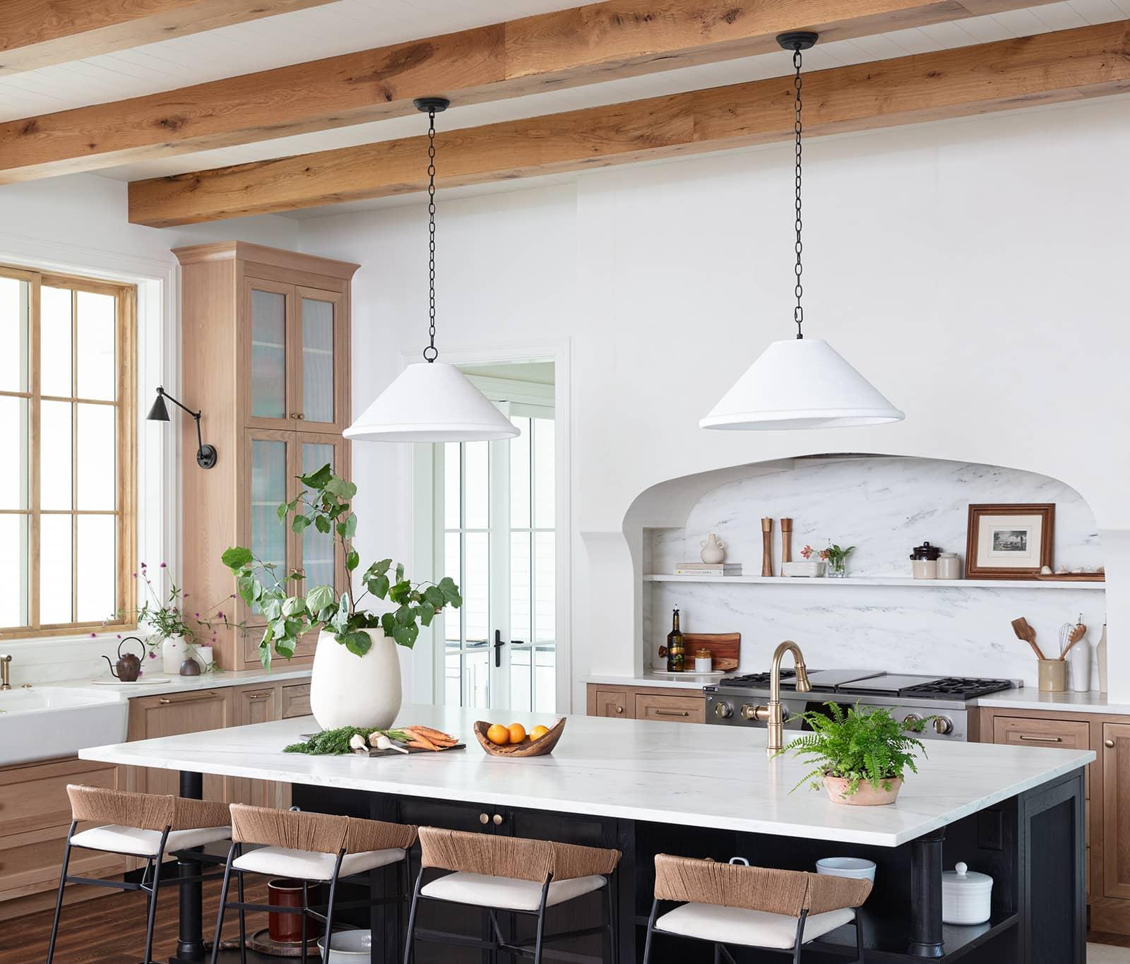 Billie Concrete Pendant Large