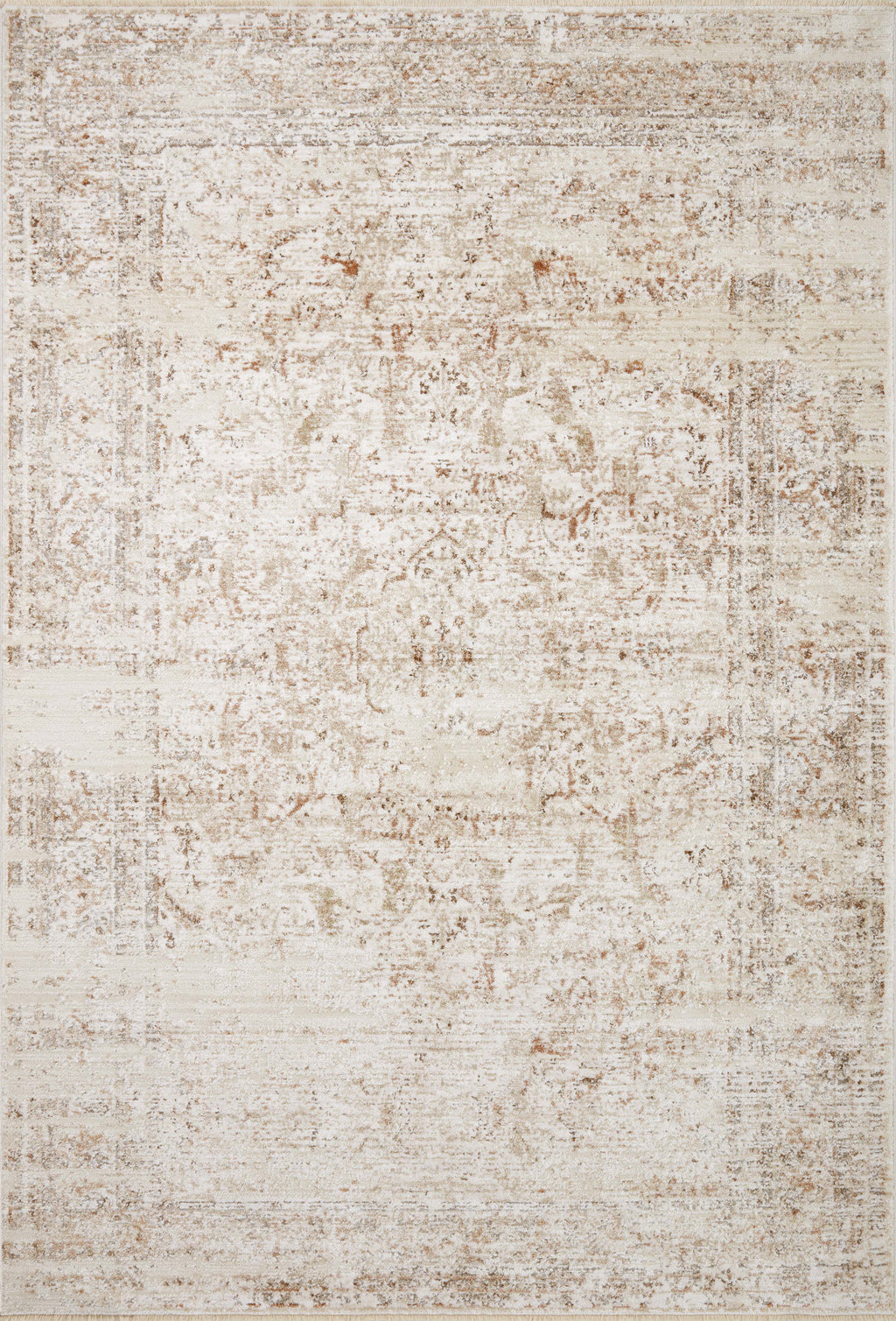 Sonnet Beige / Terracotta 11'-6" x 15' Area Rug - SNN-03 - 11'-6" x 15'