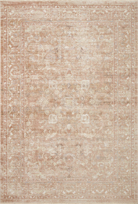 Sonnet Terracotta / Natural 11'-6" x 15' Area Rug - SNN-04 - 11'-6" x 15'