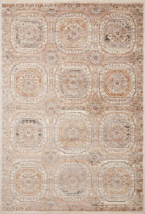 Sonnet Apricot / Multi 11'-6" x 15' Area Rug - SNN-06 - 11'-6" x 15'