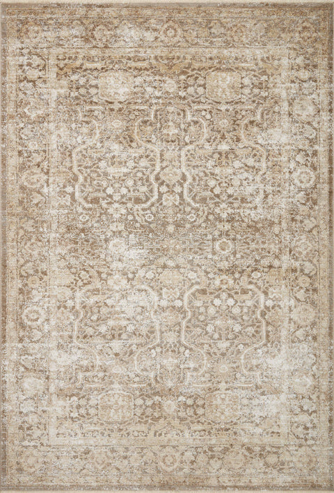 Sonnet Mocha / Tan 11'-6" x 15' Area Rug - SNN-09 - 11'-6" x 15'