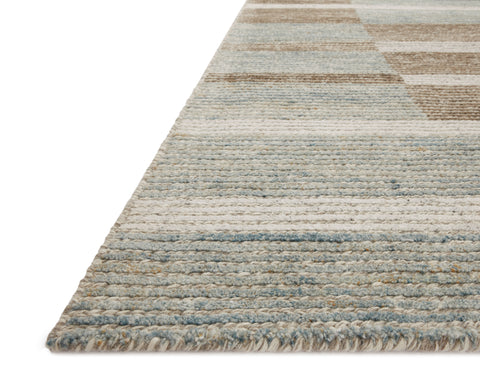 Stiles Tobacco / Lagoon 11'-6" x 15' Area Rug - STI-02 - 11'-6" x 15'