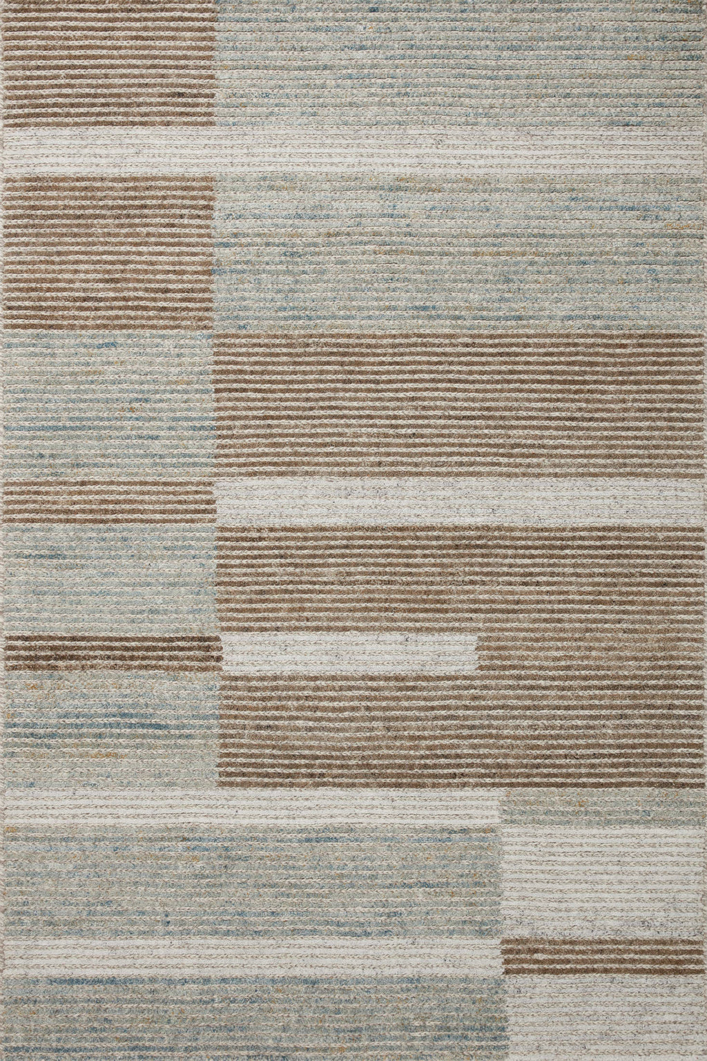 Stiles Tobacco / Lagoon 11'-6" x 15' Area Rug - STI-02 - 11'-6" x 15'