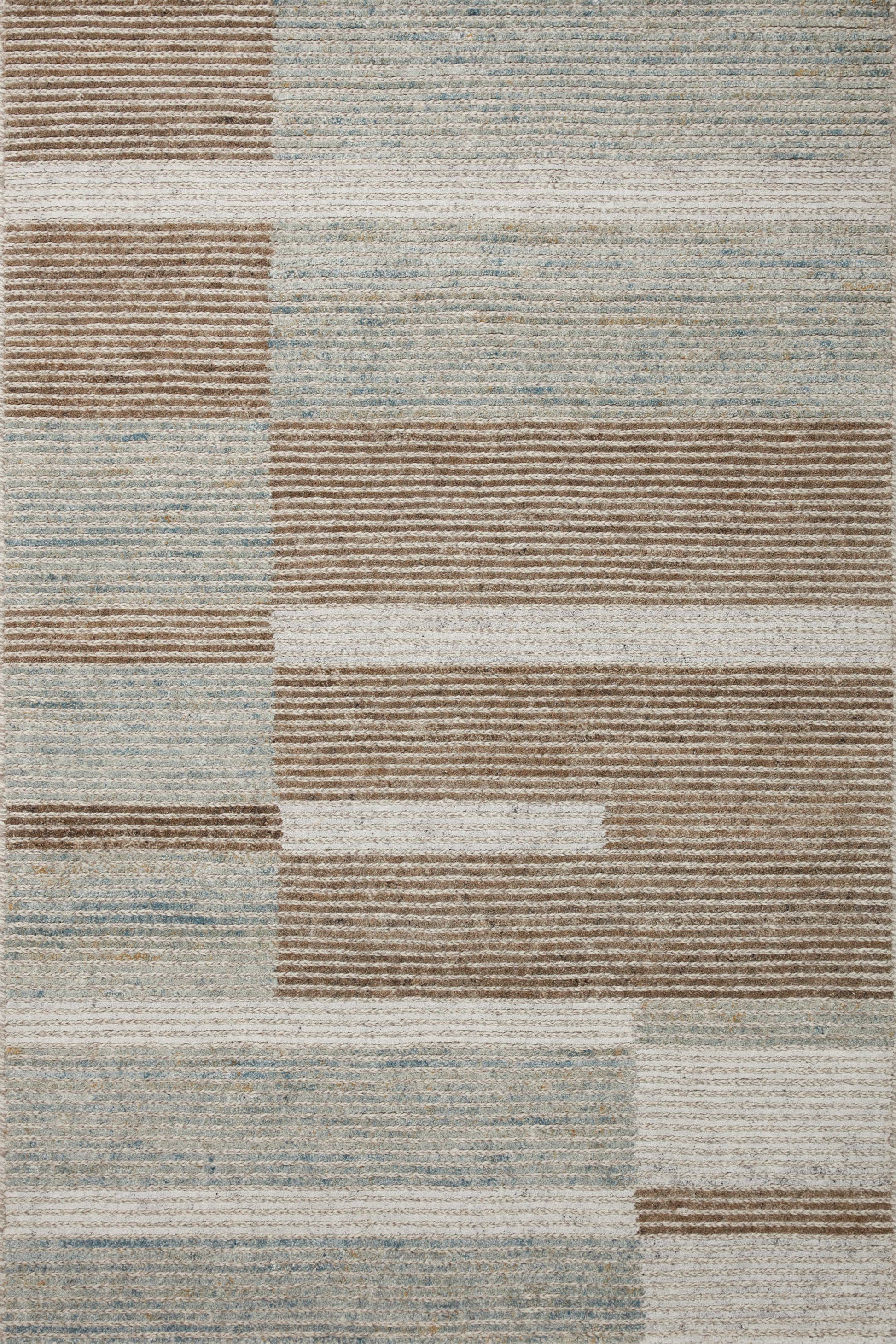 Stiles Tobacco / Lagoon 11'-6" x 15' Area Rug - STI-02 - 11'-6" x 15'