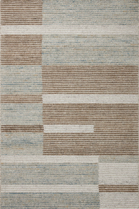 Stiles Tobacco / Lagoon 11'-6" x 15' Area Rug - STI-02 - 11'-6" x 15'