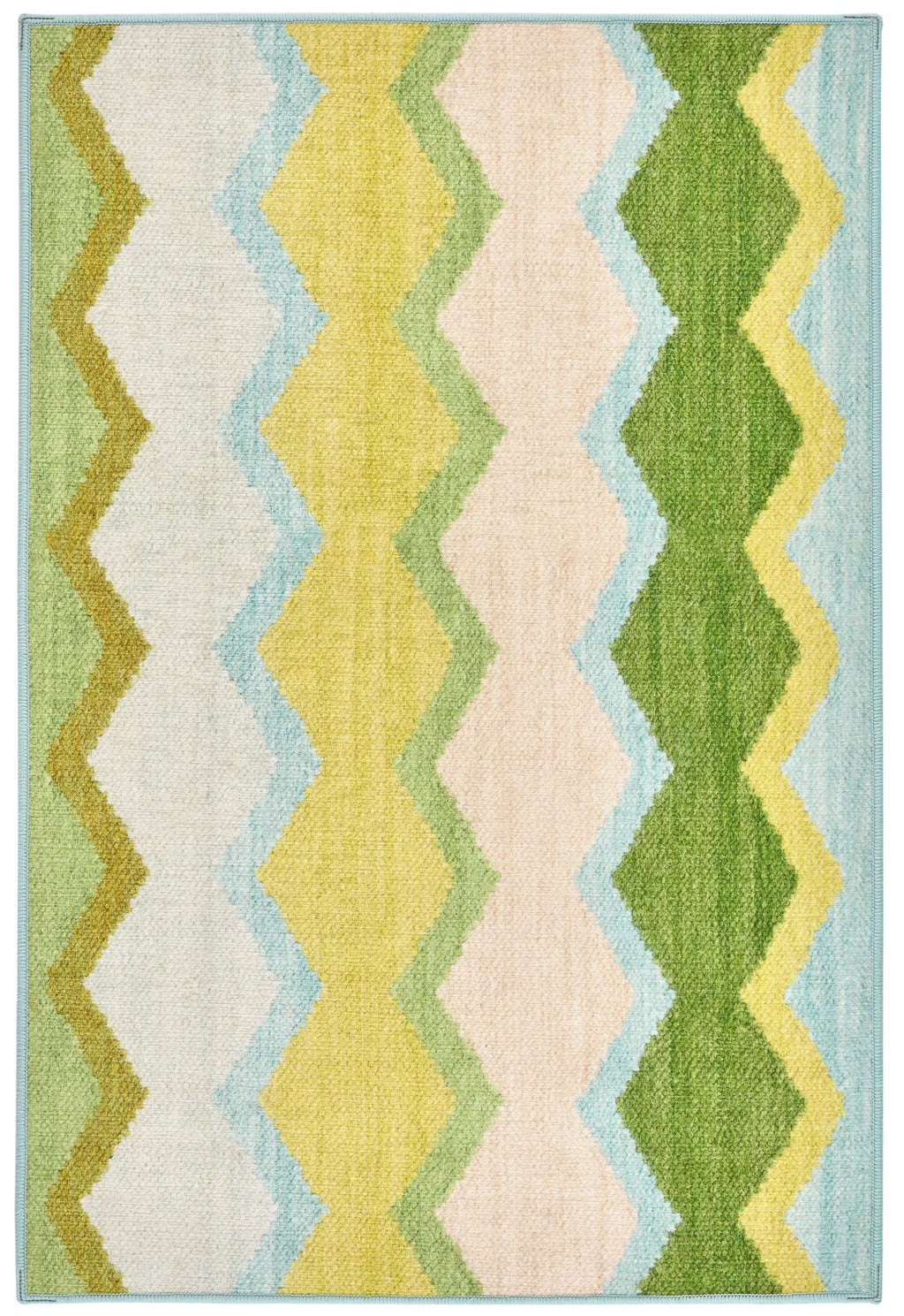 Safety Net Green Machine Washable Rug - DA2192 - 8x10