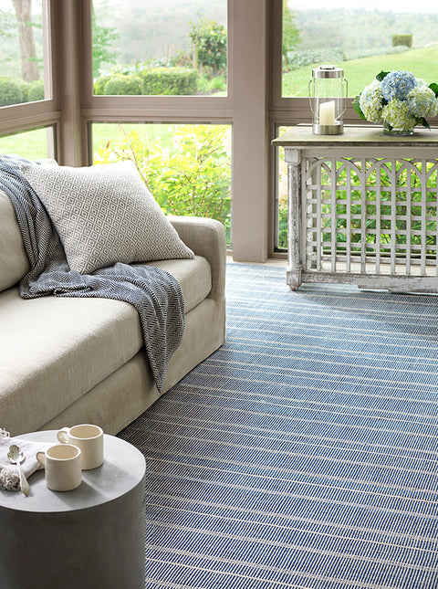 Samson, Navy Indoor/Outdoor Rug