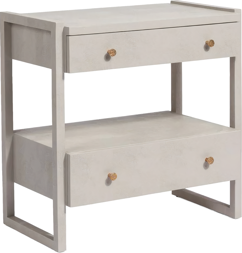 Carigan Nightstand, French Grey