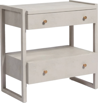 Carigan Nightstand, French Grey