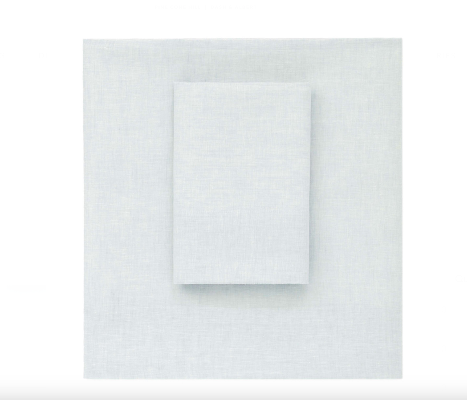 Linen Sheet Set, Sky
