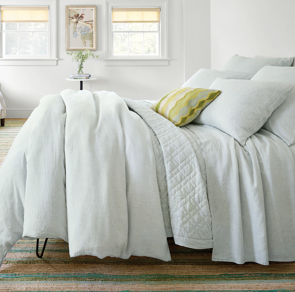 Linen Sheet Set, Sky