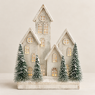 Winter Cottage Village