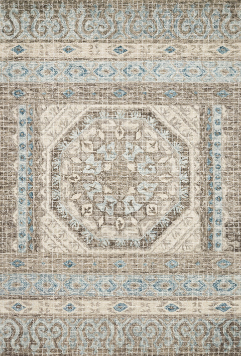 Tatum Stone / Blue 9'-3" x 13' Area Rug - TW-02 - 9'-3" x 13'